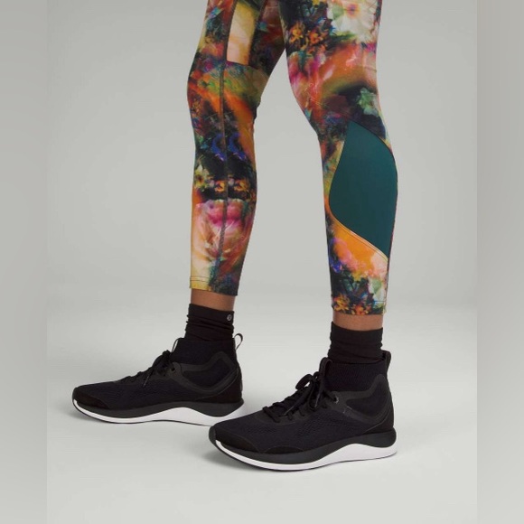 NWOT Lululemon Cargo Super High-Rise Hiking Tight 25" Size 6 Sunbeam Floral - Picture 4 of 16